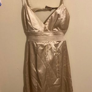 Gold dress